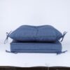 Outdoor Deep Seat Cushions For Patio Furniture, Waterproof Replacement Patio Chair Cushions (Set of 2) - Navy Blue - Image 5