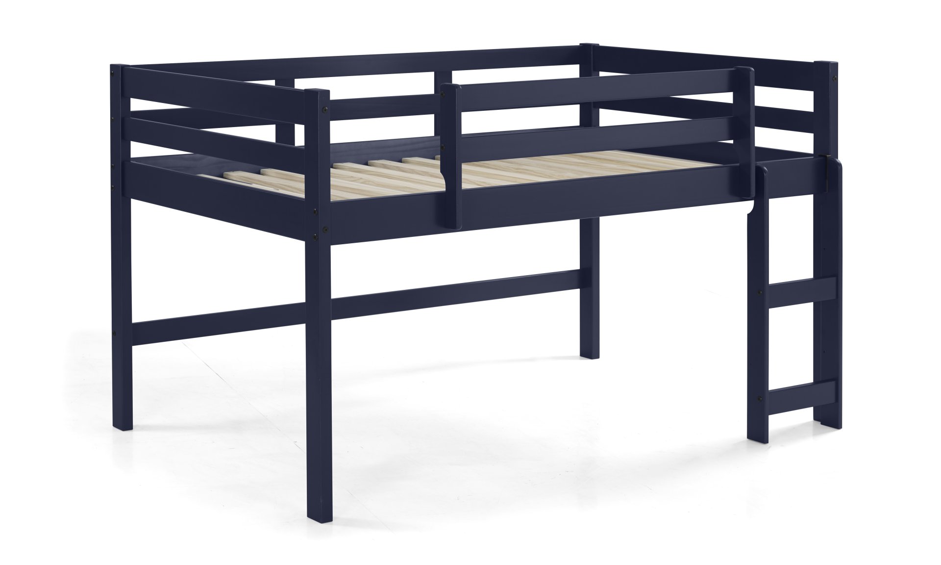 Lara - Twin Loft Bed - Navy Blue - Image 13