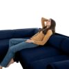Contemporary Modular Sectional Sofa With Storage In Soft - Blue - Image 8