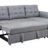 Avery - Sleeper Sectional Sofa With Reversible Storage Chaise - Light Gray - Image 6
