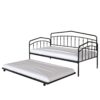 Fox - Twin Daybed With Twin Trundle - Black - Image 17