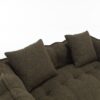 Soft Beanbag Chair With High Resilience Foam Core For Two People - Olive Green - Image 18