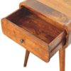 Avora - Nightstand With 1 Drawer - Brown - Image 3