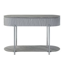 Yukino - High Gloss Sofa Table - Gray
