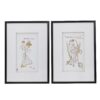 Wall Arts (Set of 2) - Black White - Image 2