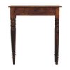 Turned Legs 1 Drawer Console - Brown - Image 12