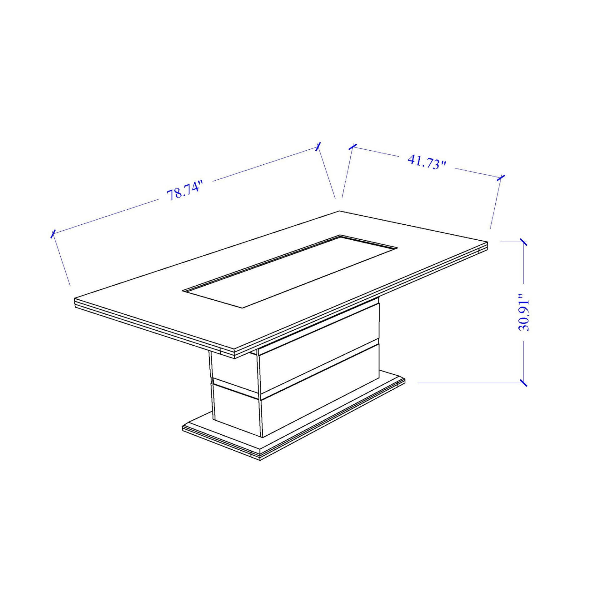 Ariya - Dining Table - White - Image 2