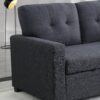 Elegant Storage Sofa - Dark Gray - Image 4
