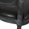 French Country Dining Chair (Set of 2) With Cane Backrest - Black - Image 13