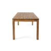 Wilson - Expandable Dining Table With Slat Design - Teak Acacia Wood - Image 10
