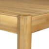 Classic Patio Dining Table, Acacia Wood - Light Teak - Image 13