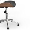 Dax - Bentwood Office Chair - Distressed Slate Gray - Image 10