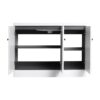Contemporary Freestanding Bathroom Vanity With Resin Sink & Soft Close Cabinet Doors - White - Image 14