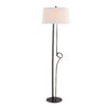 Shadow Contemporary Floor Lamp - Black / White - Image 2