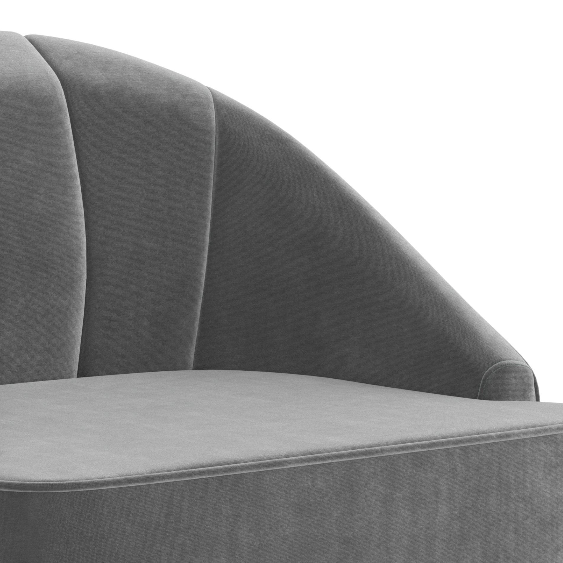 Harrah - Accent Chair - Smoky Gray - Image 9