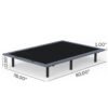 Btx4 - King Adjustable Bed Base With Head And Foot Position Adjustment - Black / Gray - Image 9