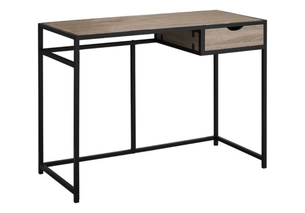Computer Desk For Home Office, Laptop, Storage Drawer, Contemporary & Modern - Taupe