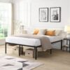 Full Size Bed Frame With Quiet Support - Black - Image 2