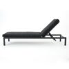 Navan - Modern Chaise Lounge Set With Water Resistant Cushions - Dark Gray - Image 12
