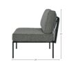 Rajni - Patio Set (2 Seats Chairs) - Black / Gray - Image 9