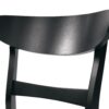 Dining Chair (Set of 2), Mid Century Dining Chairs With Cushioned Seats And Wood Frame - Light Beige / Black - Image 13