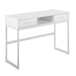 Franklin - Contemporary Console Table - White