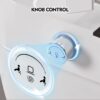 Smart Toilet Bidet Combo With Self-Cleaning Nozzle, Upmarket Compact Dual Flush Toilet 1 / 1.28 Gpf, Tank Less Toilet With Foot Sensor Flush - White Night Light - Image 7
