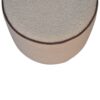 Serenity - Large Round Footstool - Chestnut - Image 4