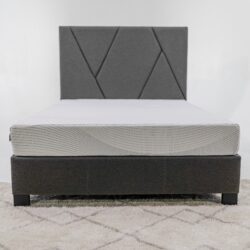 Regen - 8" California King Size Cooling Copper Infused Memory Foam Mattress - White