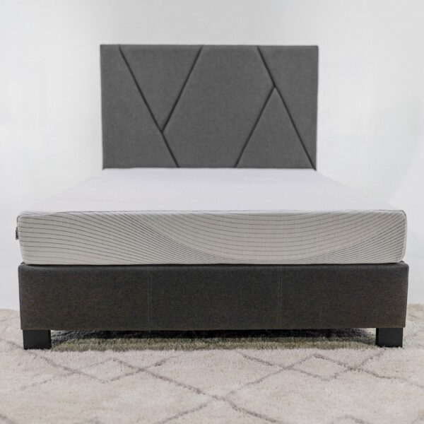 Regen - 8" California King Size Cooling Copper Infused Memory Foam Mattress - White