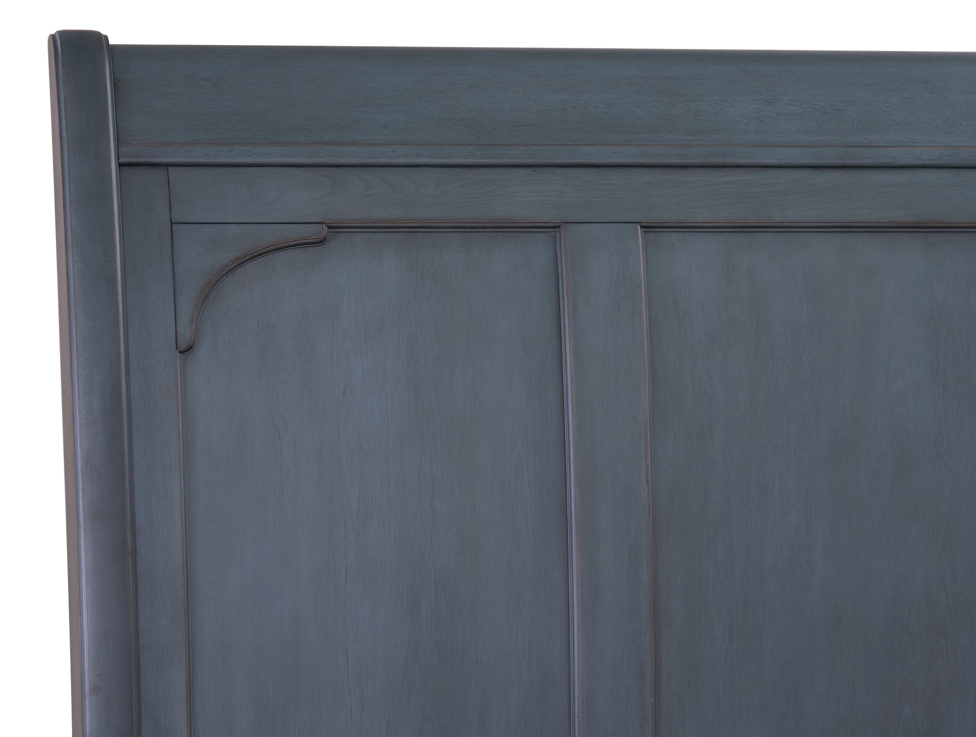 Americana - Queen Size Sleigh Bed - Blue - Image 7