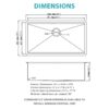 Undermount Kitchen Sink With Workstation, 16 Gauge Deep Bowl - Gold - Image 3