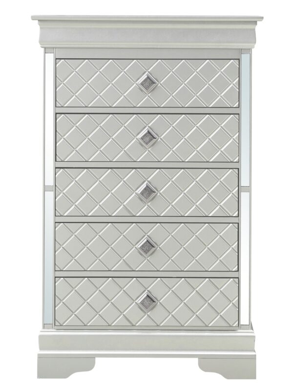 Verona - Chest - Silver Champagne