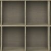 Acadian - 8 Cube Storage Sofa Table - Distressed Gray - Image 3