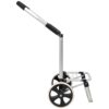 Foldable Shopping Trolley With Wheels And Removable Waterproof Bag - Black - Image 10