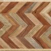 Artisan - Handcrafted Mango Wood Bench Rustic Boho Style - Natural - Image 9