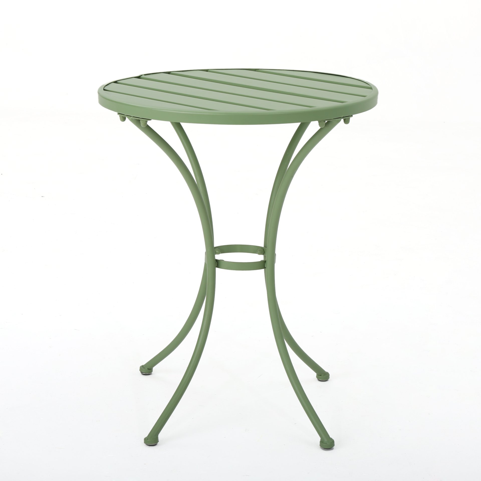 3 Piece Bistro Set With Table And 2 Chairs - Green - Image 4