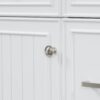36" Bathroom Vanity With Sink, Soft Close Doors, And Adjustable Shelves Solid Frame - White - Image 19