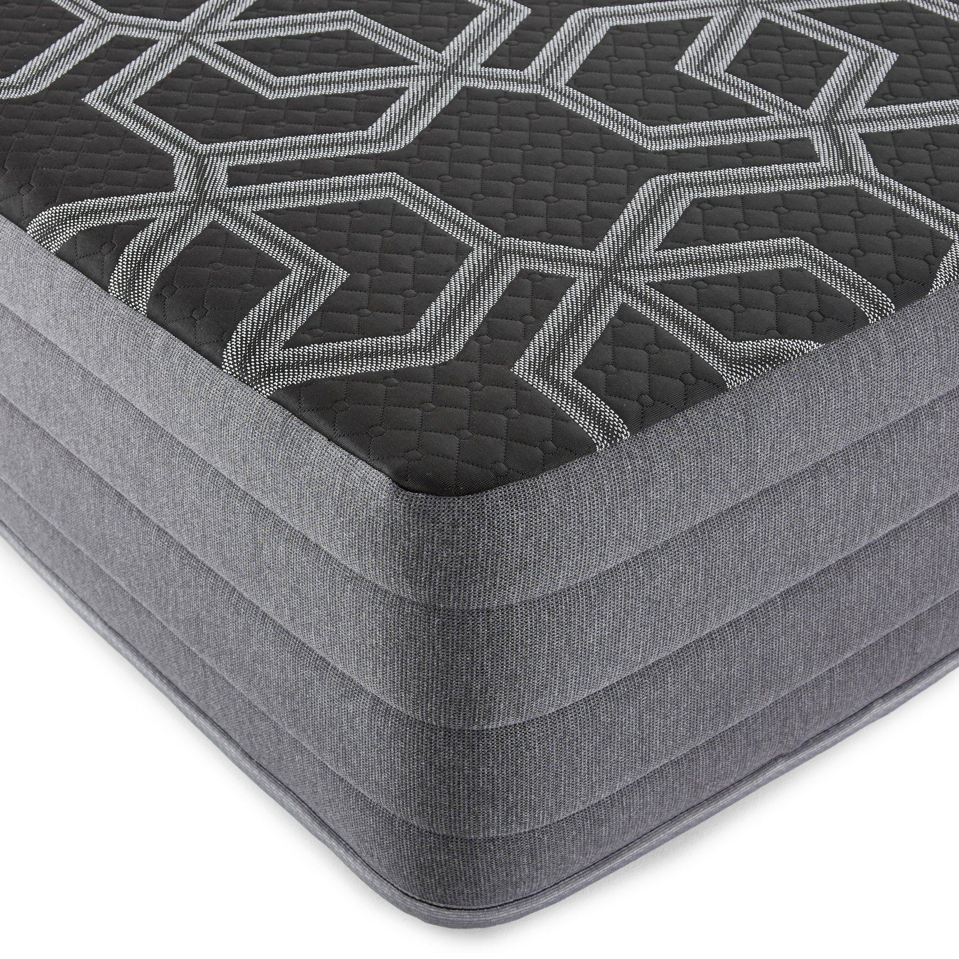10" Full Smooth Top Foam, Lux Firm Mattress - Black - Image 6