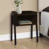Accent Table, Side Versatile Placement- Espresso - Image 9