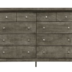 Elegant Casual Dresser - Gray