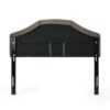 Kaarina - Contemporary, Tufted Fabric Full / Queen Headboard - Gray - Image 10