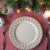 Polypropylene Charger Plate (Set of 8) - Cream - Image 3