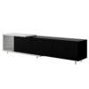 Modern Stylish TV Stand TV Cabinet For 80" TV - White / Black - Image 6