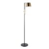 Metric - Industrial Floor Lamp - Black / Antique Brass - Image 2