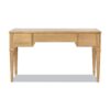 Dauphin - 3 Drawer Executive Desk - Natural Brown - Image 5
