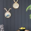 Modern Round Mirror With Aluminum Frame, Wall Decor For Entryway Living Room Hallway - Gold - Image 3