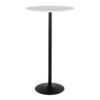 Pebble - Mid-Century Modern Table Adjusts From Dining To Bar - Black / White - Image 3