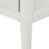 3 Drawer Cabinet With Hollow Carved 3 Drawer Dresser Storage Chest With Metal Handles For Entryway Living Room Bedroom - Beige - Image 25