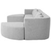 Boneless - Couch Modular Sectional Sofa With Deep Seating And Curved Design - Gray - Image 16